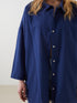 LC Waikiki Women's Shirt Collar Straight Beach Dress